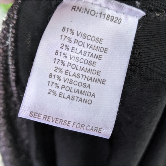 LUCY PARIS
ALIN Black Nacre Crackled Blouse Size M - Picture 4 of 4